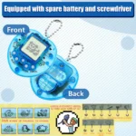 Kids Electronic Pets Game Tamagotchi Handheld Game Console Toy in Russian Original German Spanish Polish Virtual Digital Pet Toy 3
