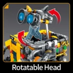 3-in-1 STEM Robot Toy Building Blocks Kit 5