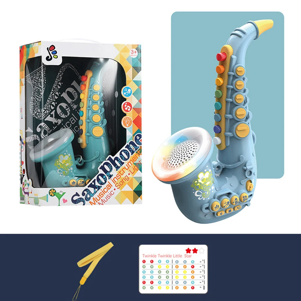 Light Up Toy Saxophone for Kids Ages 3 and Up 17
