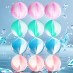 Reusable Silicone Water Balloons Self-Sealing Set 4