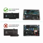 Laptop Battery for Dell Latitude 7300 7400 5300 5