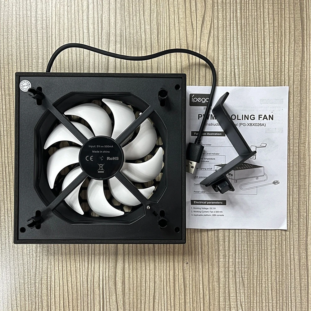 Xbox Series X RGB Cooling Fan with Headset Holder 6 Xbox Series X RGB Cooling Fan with Headset Holder 6