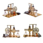 Kids Zinc Alloy Engine Model Kit 4