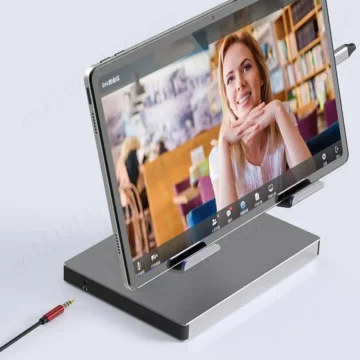 Aluminum USB-C Docking Hub with Laptop Stand 5