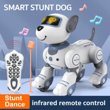 Funny RC Stunt Robot Dog with Voice Control 2
