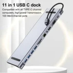 11-in-1 USB-C Dock for Triple Display Setup 2