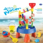 Waterwheel Sand Table Set for Kids Outdoor Fun 1