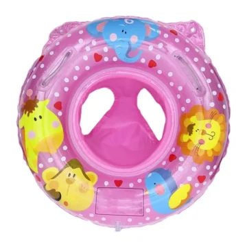 Inflatable Cartoon Animal Swim Ring for Kids 1