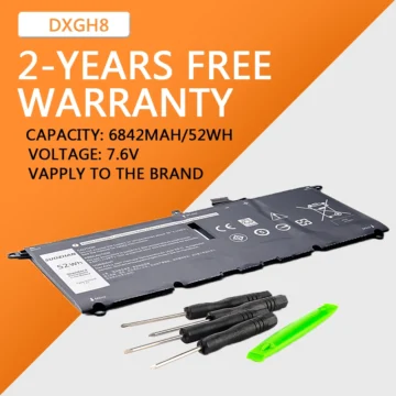 DXGH8 Battery for Dell XPS 13 & Inspiron 7390 1