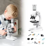 Kids Microscope Science Kit with LED Light 6