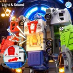 5 in 1 Robot Construction Vehicle Toy Set 5