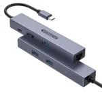 Forida 6 Port USB C Hub with HDMI and Ethernet 3