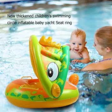 Baby Swim Float Boat with Sun Shade Animals 2 | PricZone Baby Swim Float Boat with Sun Shade Animals 2 | PricZone