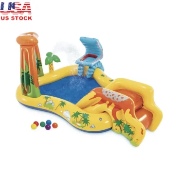 Inflatable Dinosaur Water Park for Kids 1