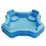 Inflatable Pool with Seats and Cup Holders 5