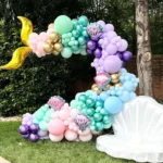 Balloon Arch Kit with 8.2ft Column Stands 6