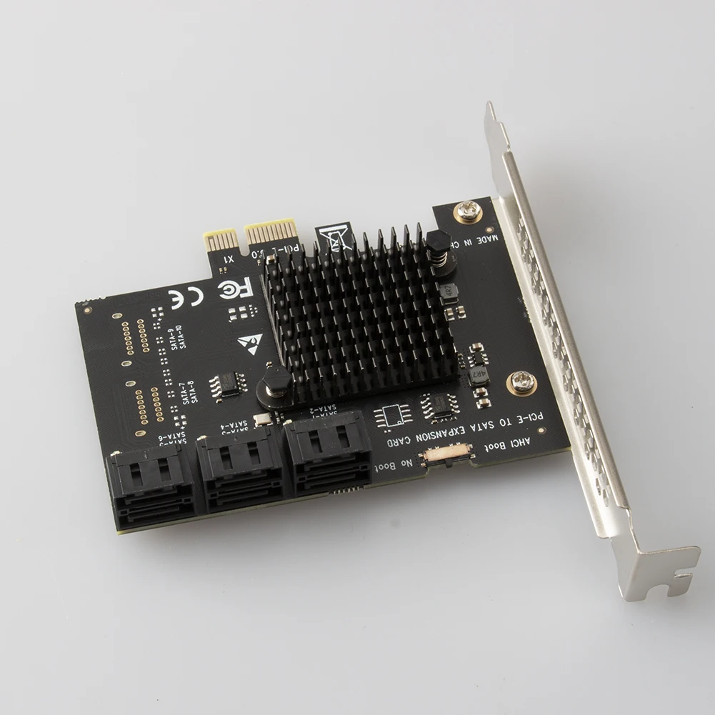 SA3112J PCIE Adapter 12 Port PCI-Express X1 to SATA 30 6Gbps High Speed Expansion Card Controller for Computer Accessories 5 SA3112J PCIE Adapter 12 Port PCI-Express X1 to SATA 3.0 6Gbps High Speed Expansion Card Controller for Computer Accessories 5