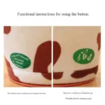 Electric Dancing Talking Stuffed Animals Doll Funny Rabbit Cow Donkey Interactive Plush Toys Party Activities for Kids Adults 4