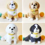 Musical Walking Plush Pet Dog Toy with Leash 4