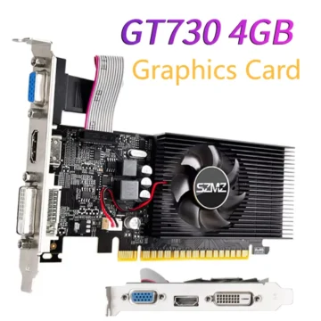 GT730 4GB DDR3 128Bit PCI-E 2.0 Video Card 1