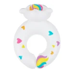 Unicorn Split Inflatable Kids Pool Swim Ring 3