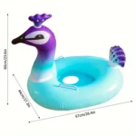Peacock Baby Inflatable Swim Ring Seat 2
