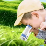 Kids 60X-120X Portable STEM Microscope Toy 3