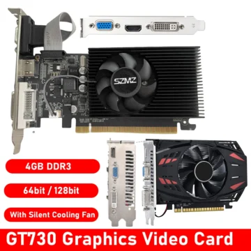 GT730 4GB DDR3 Gaming Graphics Card for PC 1