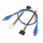 PCIe 1X to 4 16X Slot Riser Card Adapter 4