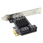 4-Port SATA III PCIe 6 Gbps Expansion Card 1