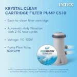 12ft Easy Set Inflatable Swimming Pool Kit 4