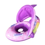 Baby Swim Float Boat with Sun Shade Animals 3