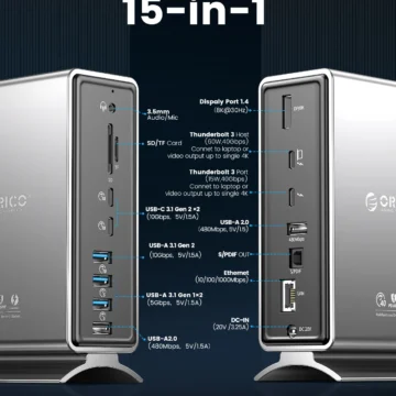 ORICO Thunderbolt 3 USB C Dock 4K HDMI Adapter 2 | PricZone