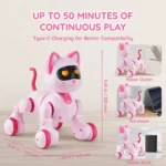 Remote Control Robot Cat Toy for Kids 5