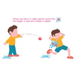 Reusable Silicone Water Balloons Self-Sealing Set 6