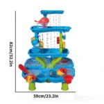 4-Tier Kids Sand and Water Table Set 6