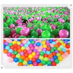 100pcs Colorful Soft Ocean Balls for Kids 3