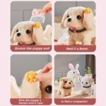 Plush Walking Puppy Toy with Pet Backpack 5