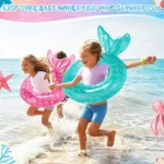 Mermaid Baby Pool Float Ring for Beach and Pool 2