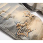 Vintage Flanged Stretch Street Pants for Men 3