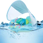 Baby Inflatable Swimming Ring with Sunshade 1