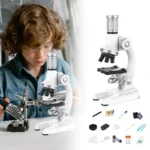 Kids Microscope Science Kit with LED Light 4