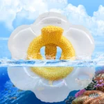 Cute Flowers Swimming Tube Seat for Kids 0-4 3
