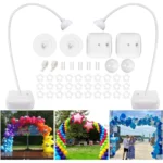 Balloon Arch Kit with 8.2ft Column Stands 2