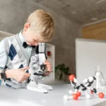 Kids Microscope Science Kit with LED Light 1