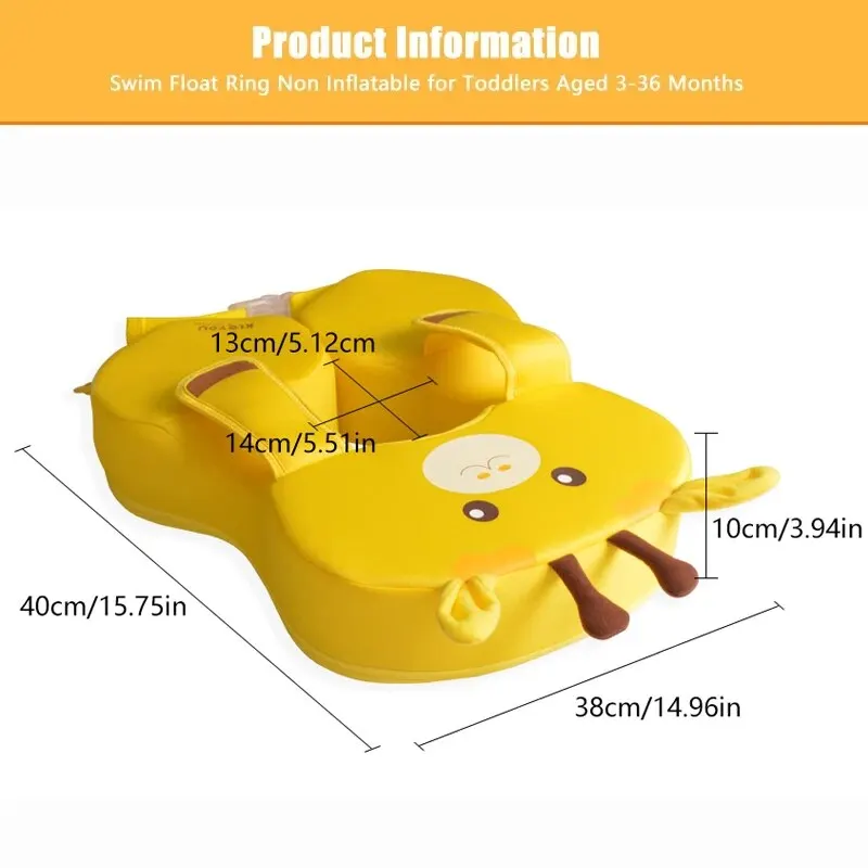 Infant Swim Ring for Toddlers 6-36 Months