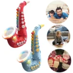 Light Up Toy Saxophone for Kids Ages 3 and Up 2