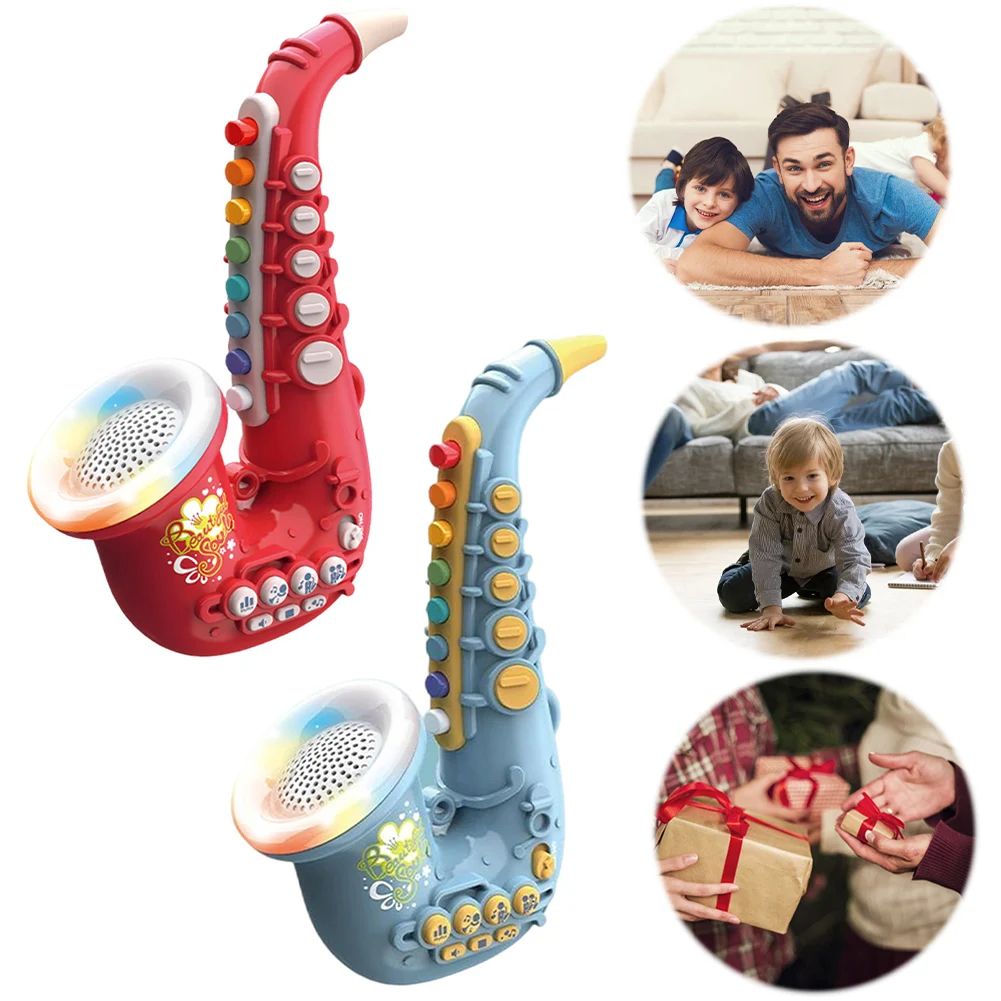 Light Up Toy Saxophone for Kids Ages 3 and Up 2 Light Up Toy Saxophone for Kids Ages 3 and Up 2