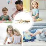 DIY Wooden Hydraulic Robot Arm Kit STEM Toy 5