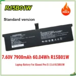 R15B01W New Laptop Battery for Xiaomi Pro I5 15.6 Inch R15BO1W TM1701 171501-AQ 7.6V 7900mAh /6900mAh 1